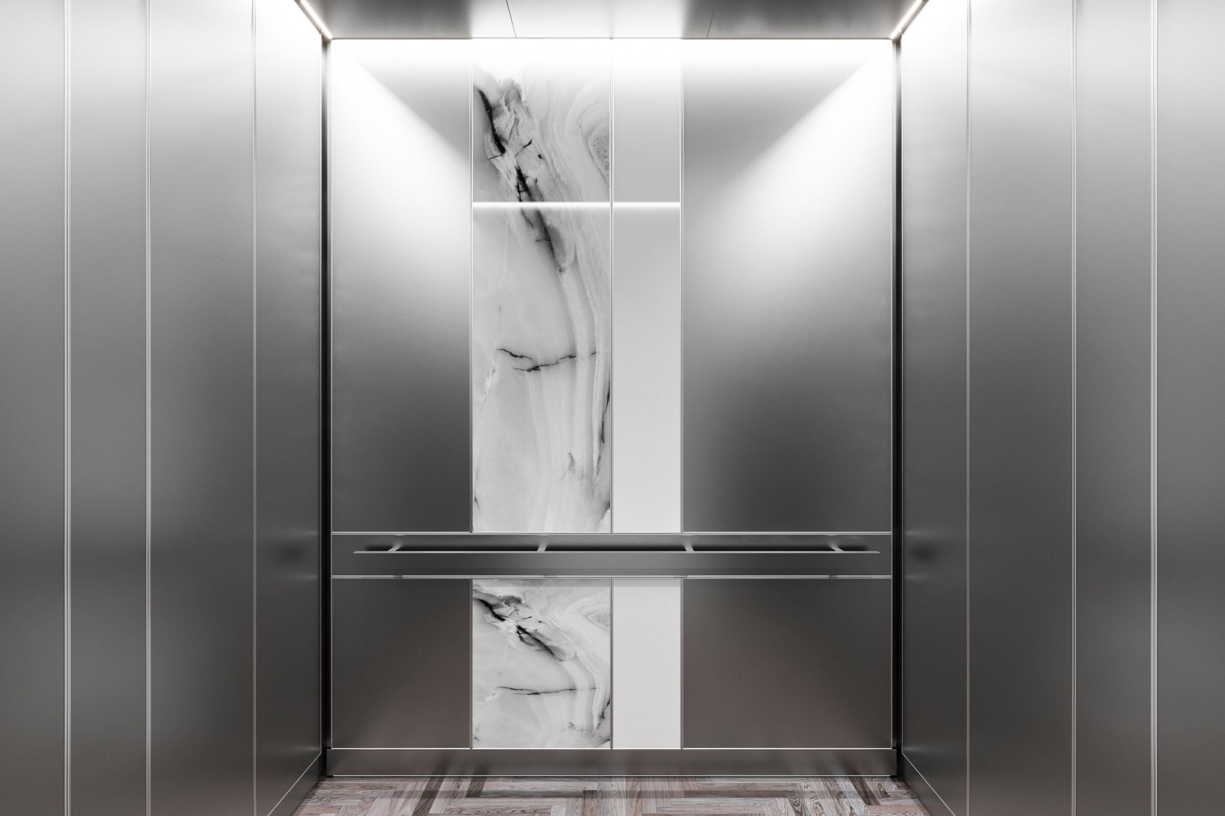 Modern Elevator Interior