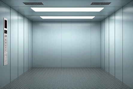 Reinforced Freight Lift Interior