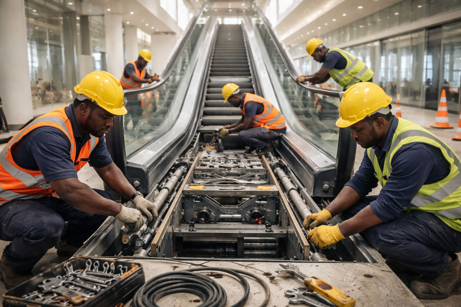Moving Walkway Installation